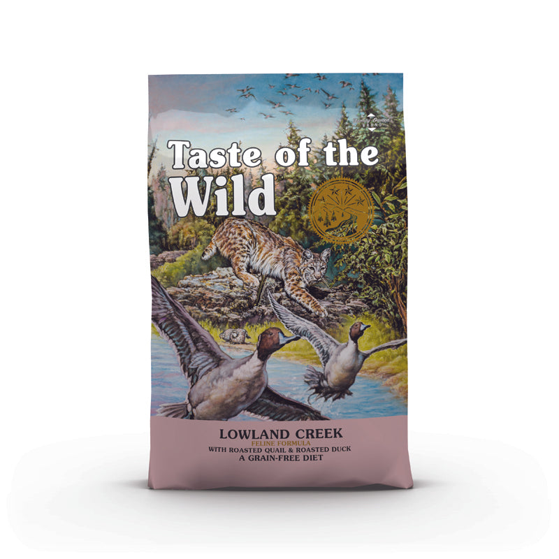 Taste of the Wild 猫用干粮无谷物烤鹌鹑+烤鸭肉配方(全猫粮)